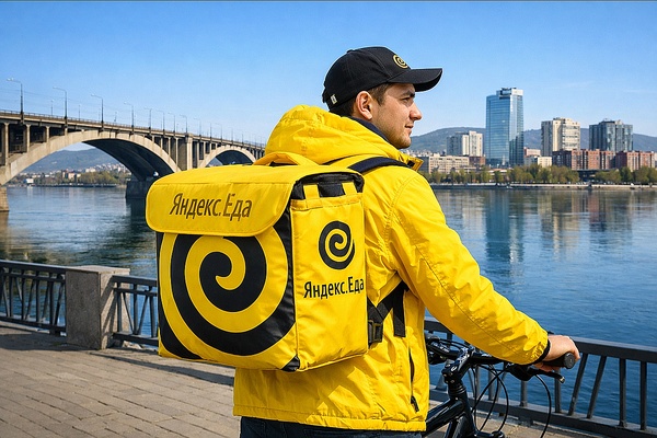 Работа курьером Яндекс Еда в Красноярске: как устроиться и сколько можно заработать в 2026 году