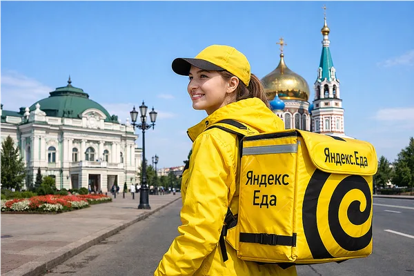 Работа курьером Яндекс Еды в Омске: полный обзор вакансий, зарплат и условий в 2026