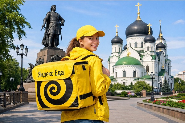 Работа курьером Яндекс Еды в Воронеже: вакансии, зарплата, условия в 2026